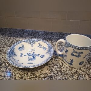 Spode Edwardian Childhood 2 Pc Set Bowl & Mug